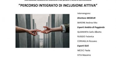 “PERCORSO INTEGRATO DI INCLUSIONE ATTIVA” – SEMINARI FINALI –