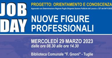 JOB DAYS – PUNTI CARDINALI – COMUNE DI TUGLIE